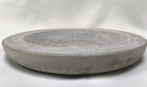 Centro de Mesa / Terrário / Fruteira Redondo de Cimento