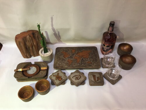 Conjunto 14 Peças - Apreciadores de Charuto e Whisky
