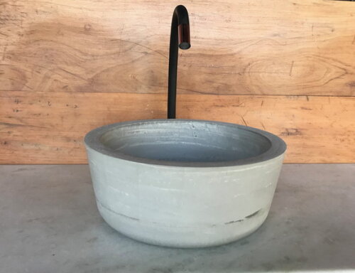 Cuba de Concreto Ø 35cm -sob Encomenda