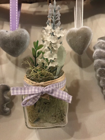 ENFEITE PROVENÇAL- PINGENTES E FLORES- consulte fitas