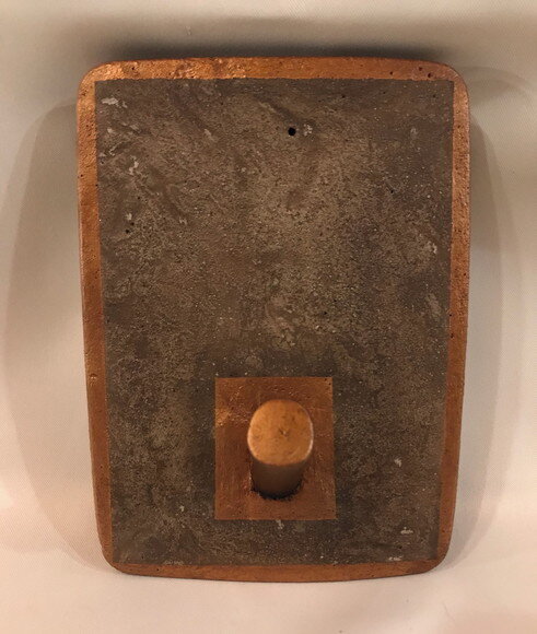 GANCHO PARA PENDURAR BOLSA - CIMENTO COM PINTURA ESPECIAL