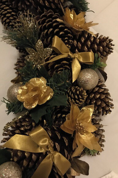 Guirlanda Natalina -pinhas/papai Noel - Consulte