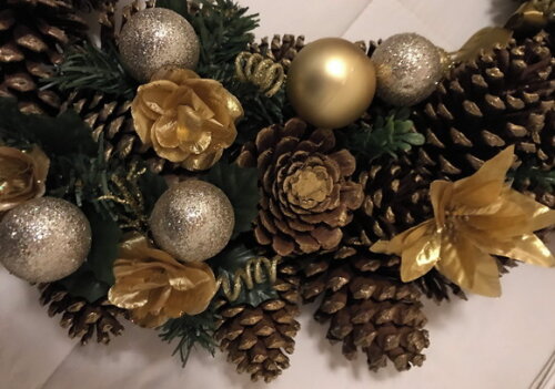 Guirlanda Natalina -pinhas/papai Noel - Consulte