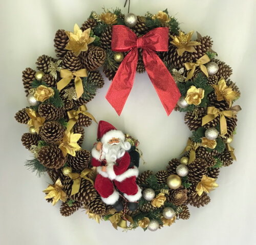 Guirlanda Natalina -pinhas/papai Noel - Consulte