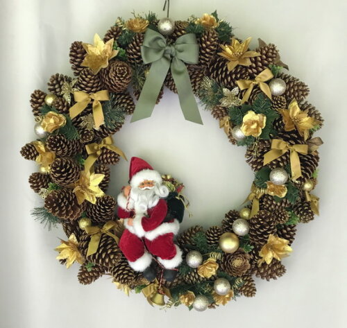Guirlanda Natalina -pinhas/papai Noel - Consulte