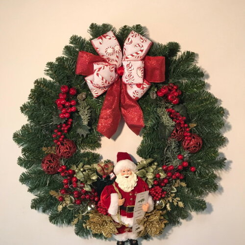 Guirlanda Natalina Sob Encomenda com Papai Noel-consulte