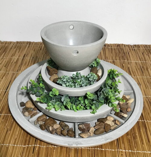 Jardim Zen Ø 59cm (7 Peças) - Sob Encomenda