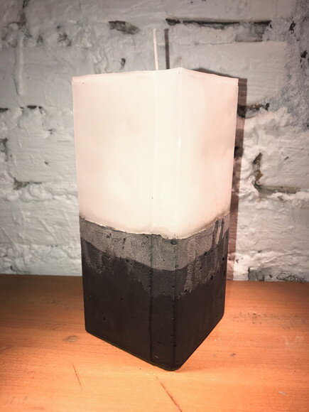 KIT 2 VELAS -COPO DE LEITE NEGRA - BLACK STAR