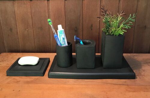 Kit Personalizado Banheiro - 5 Peças