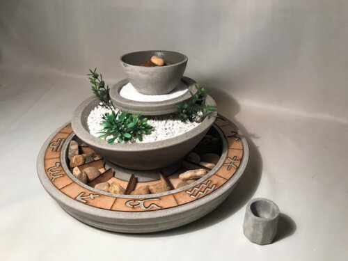 KIT PERSONALIZADO JARDIM ZEN C/MAPA ASTRAL - SOB ENCOMENDA