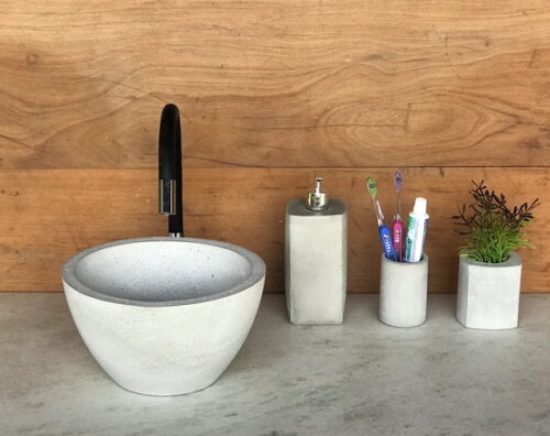Kits Complementares Cuba Areia/verde + Lavabo - Debora