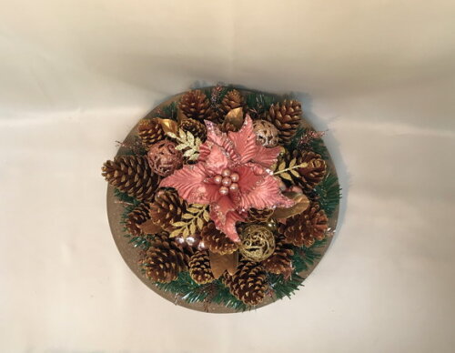 Natal - Arranjo Rose Gold Luxo- Consulte