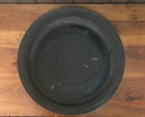 Peça Decorativa / Terrário / Fruteira - Preta