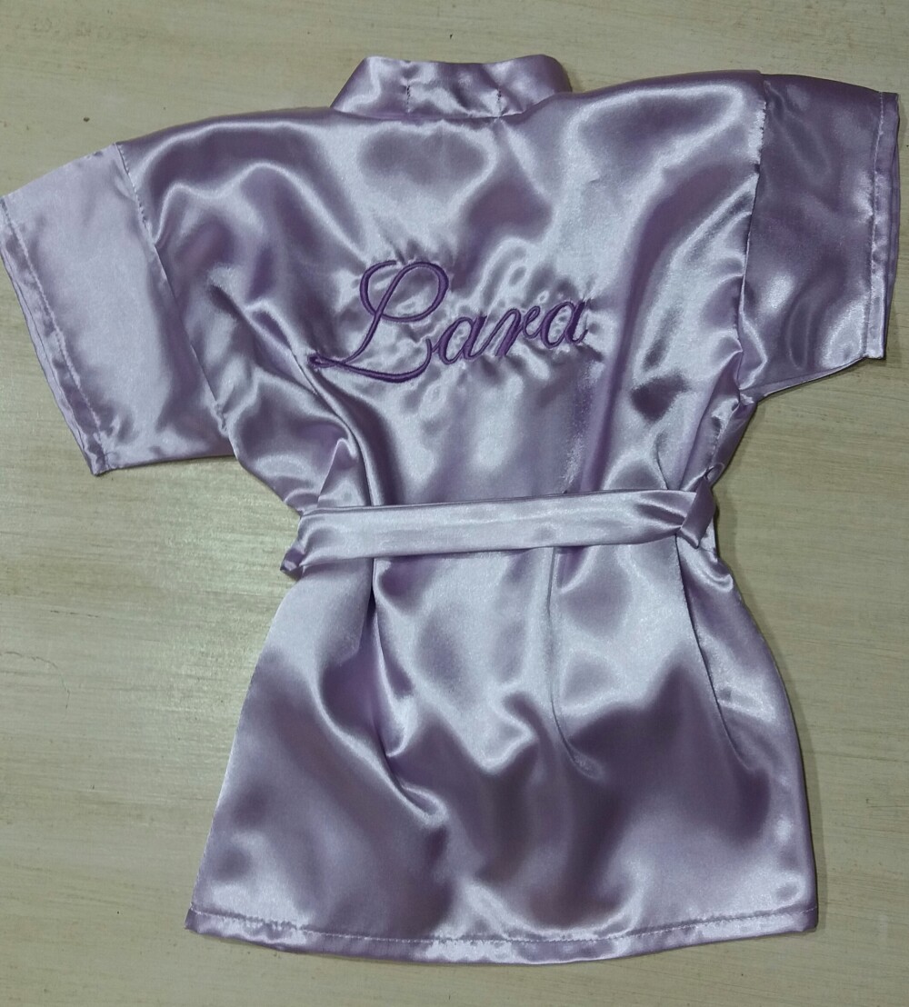 Robe infantil bordado nome