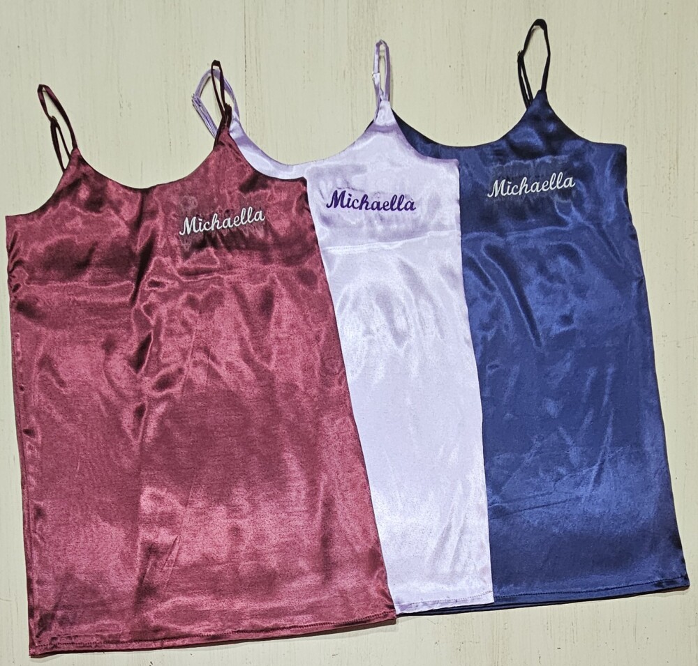 Kit 3 Camisolas Infantil Cetim