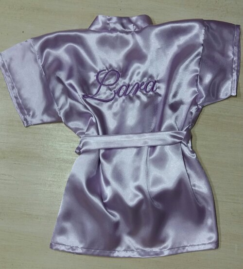 Robe infantil bordado nome