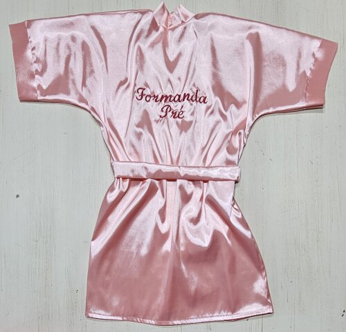 Robe infantil bordado nome