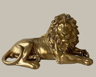 Escultura Leão Deitado