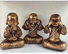 Escultura Trio de Budas