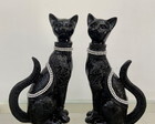 Escultura Casal de Gatos