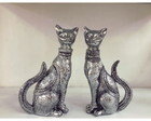 Escultura Casal de Gatos
