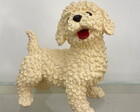 Escultura Poodle