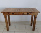 Mesa em Madeira (2 Gavetas)
