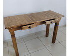 Mesa em Madeira com 2 Gavetas
