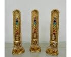 Trio de Incensários Buda