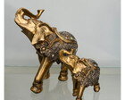 Escultura Duo de Elefantes