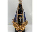 Escultura Nossa Senhora Aparecida com Flores