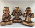 Escultura Trio de Budas