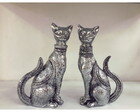Escultura Casal de Gatos