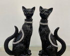 Escultura Casal de Gatos