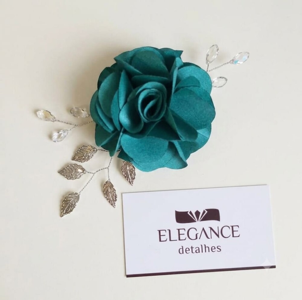 Flor para cabelo