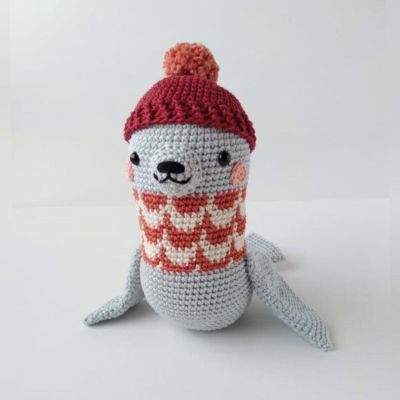Amigurumi - Anderson, a Foquinha de Crochê