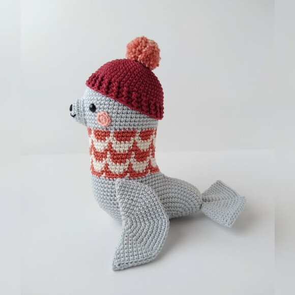 Amigurumi - Anderson, a Foquinha de Crochê