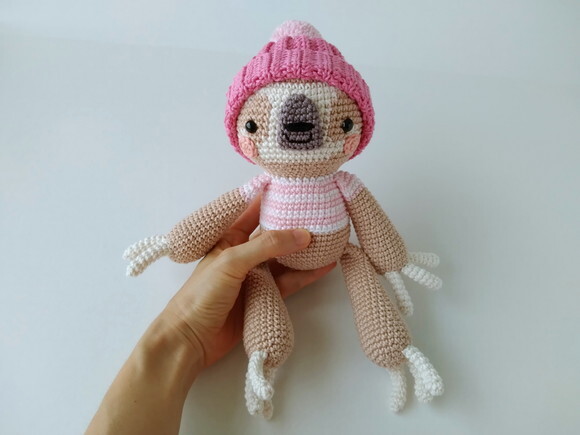 Amigurumi - Bicho Preguiça Manu