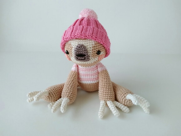 Amigurumi - Bicho Preguiça Manu