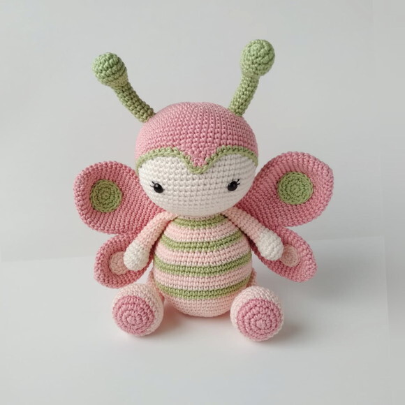 Amigurumi - Belinha, a Borboleta
