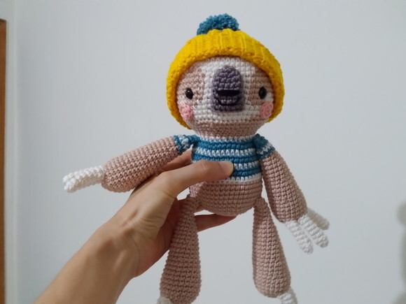 Amigurumi - Bicho Preguiça Otis