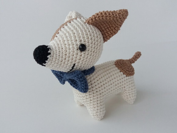 Amigurumi - Cachorrinho em Crochê