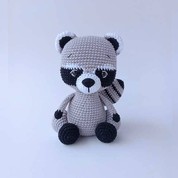 Amigurumi - Guaxinim Boris
