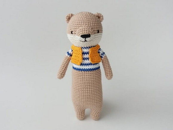 Amigurumi - Lontra Murray