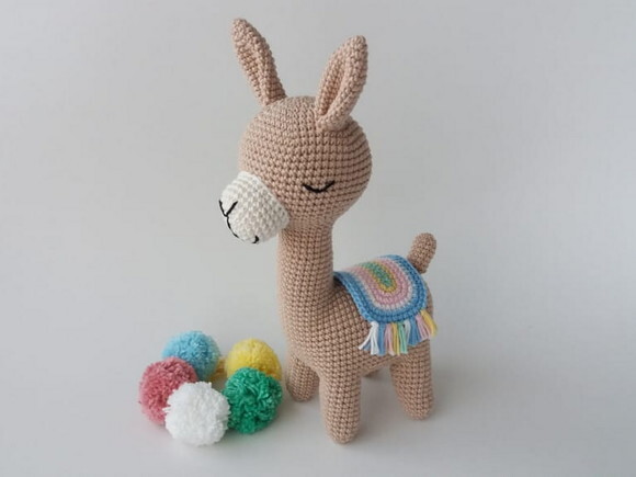 Amigurumi - Lhama