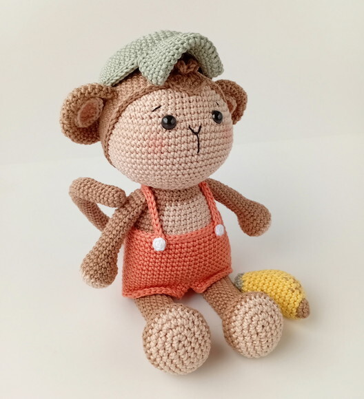 Amigurumi - Macaco Marcel