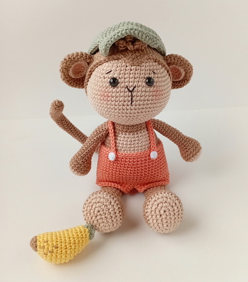 Amigurumi - Macaco Marcel