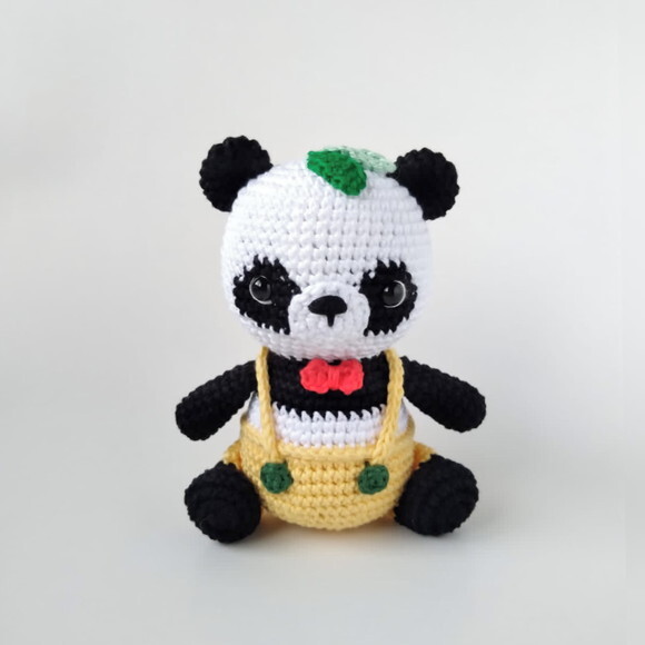 Amigurumi - Ursinho Panda Peter