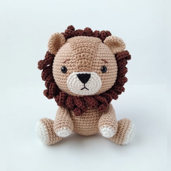 Leon, o Leãozinho - Amigurumi