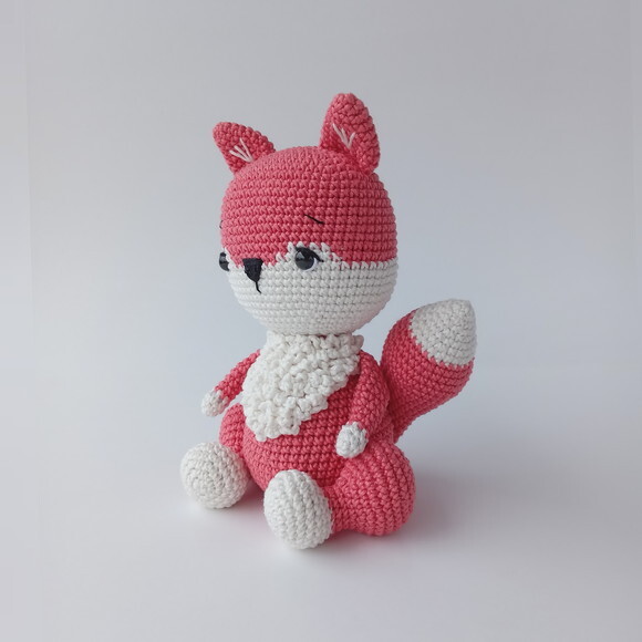 Raposa Tâmara - Amigurumi